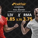 Liverpool FC vs. Real Madrid: horario, TV, pronósticos, estadísticas y clasificación